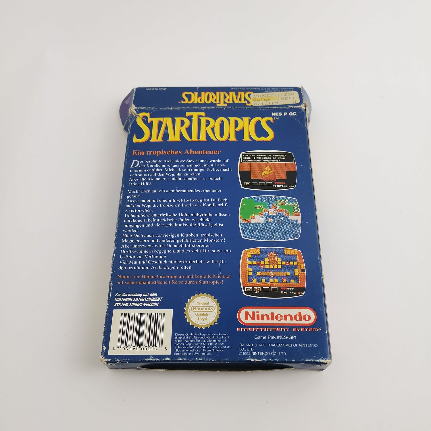 Nintendo Entertainment System Spiel : Star Tropics | NES Startropics - OVP NOE