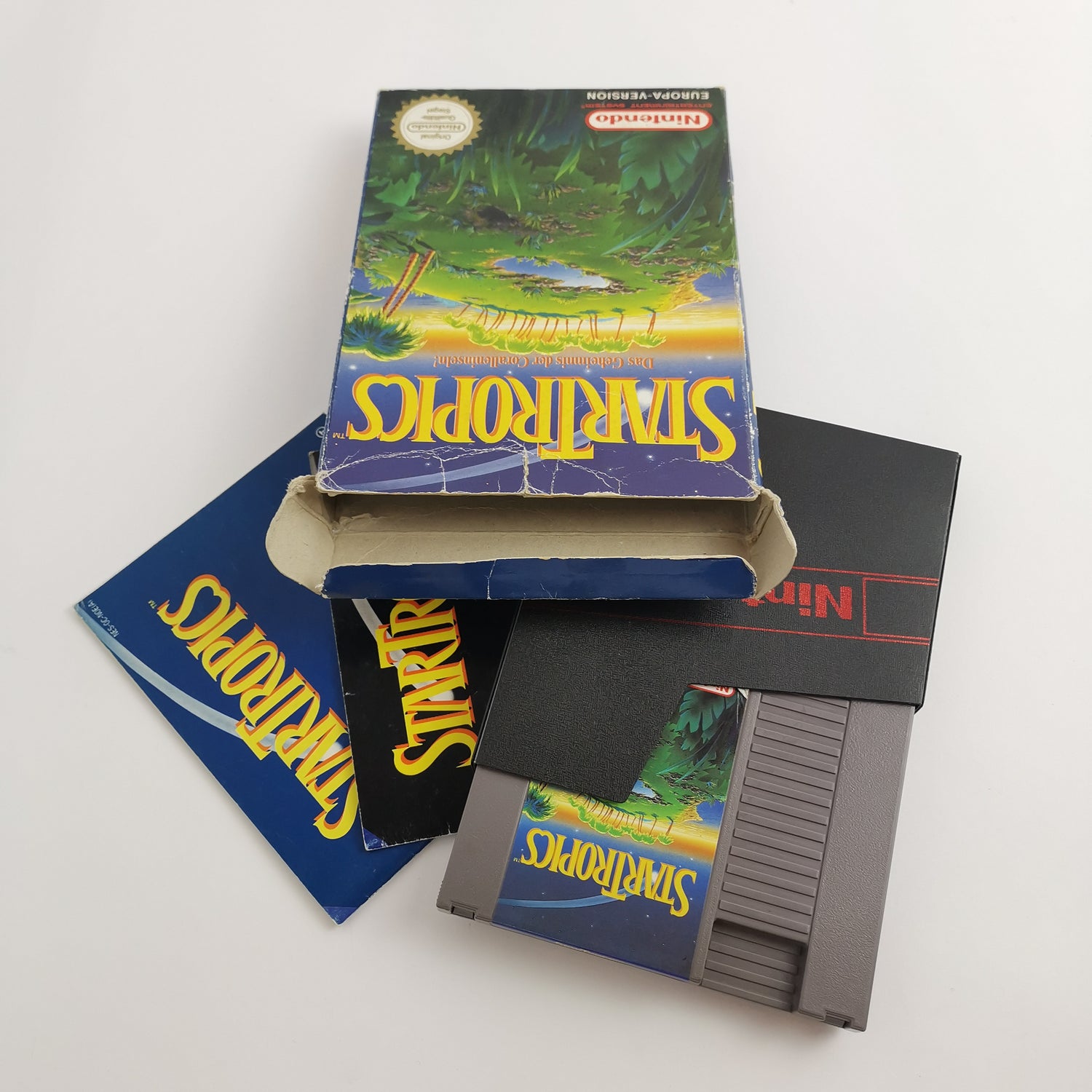 Nintendo Entertainment System Spiel : Star Tropics | NES Startropics - OVP NOE