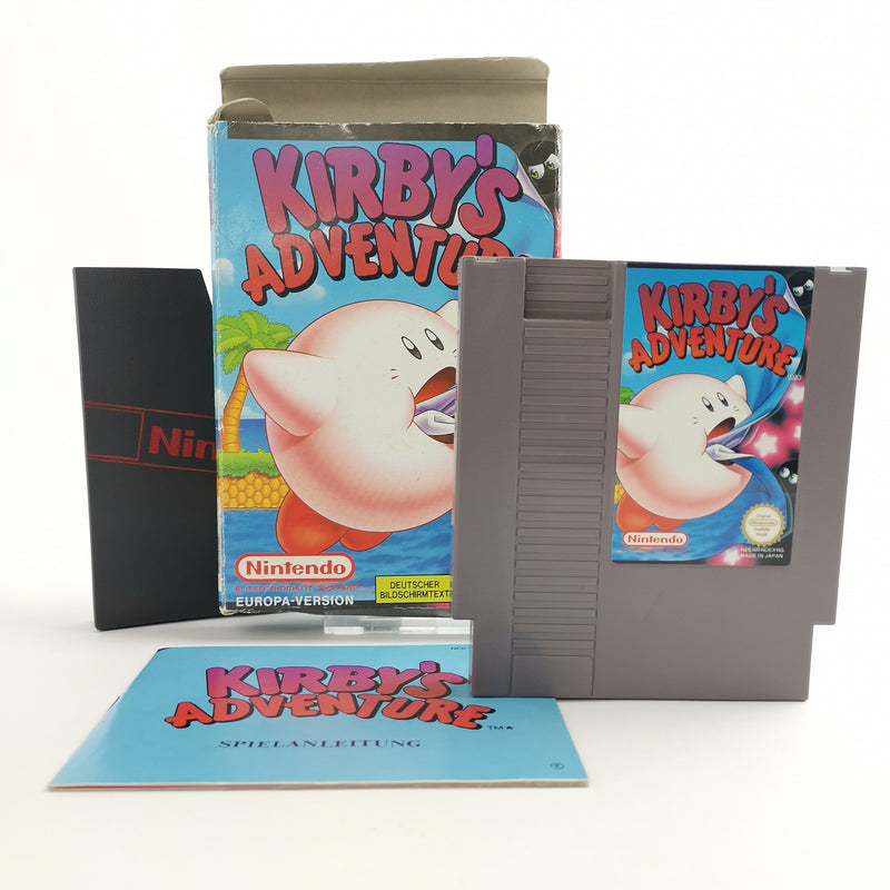 Nintendo Entertainment System Game: Kirby's Adventure | NES - original packaging NOE