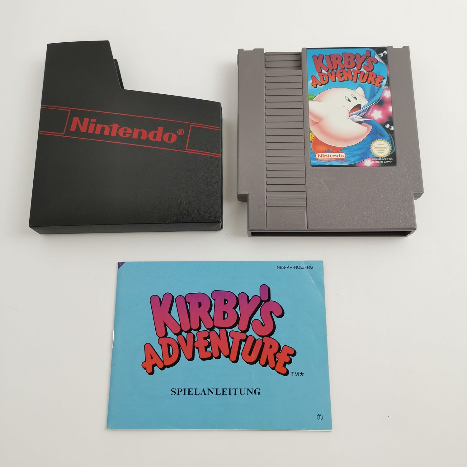 Nintendo Entertainment System Game: Kirby's Adventure | NES - original packaging NOE