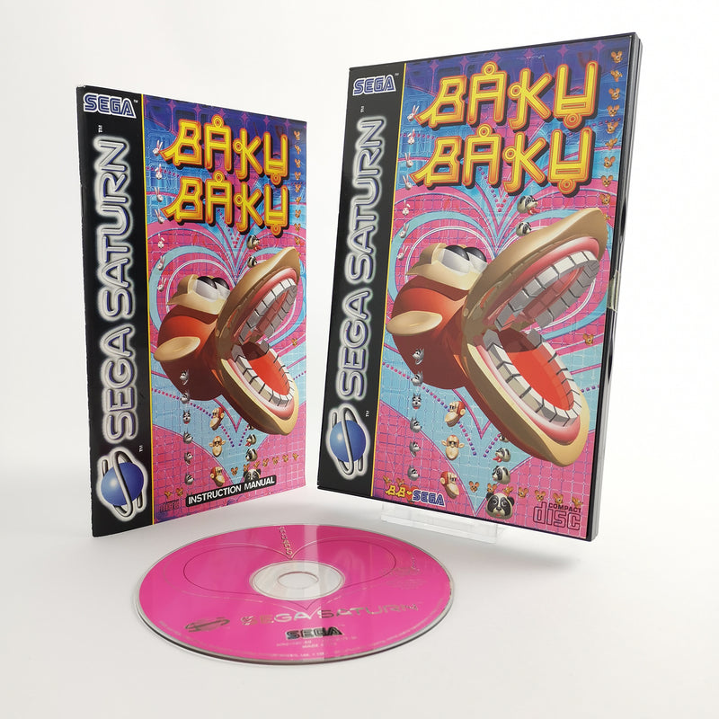 Sega Saturn Game : Baku Baku | SegaSaturn PAL - original packaging