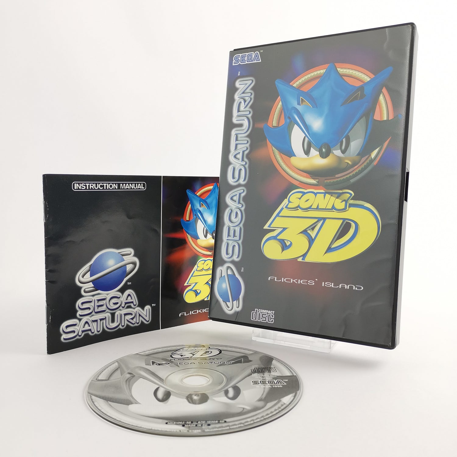 Sega Saturn Spiel : Sonic 3D Flickies Island | SegaSaturn PAL - OVP