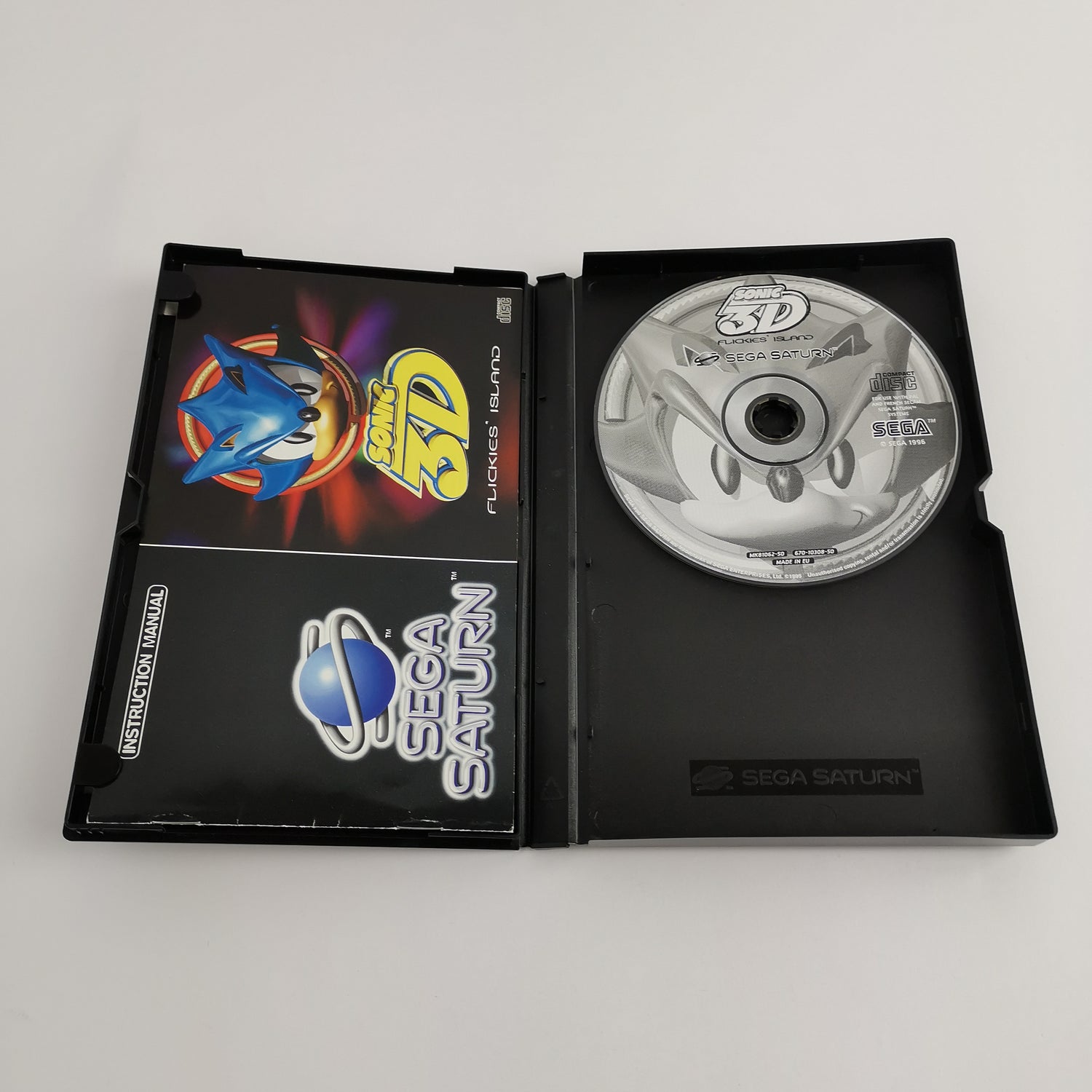 Sega Saturn Spiel : Sonic 3D Flickies Island | SegaSaturn PAL - OVP