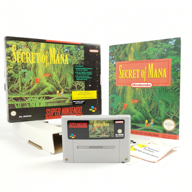 Super Nintendo Spiel : Secret of Mana Big Box | SNES RPG - CIB OVP - PAL NOE [3]