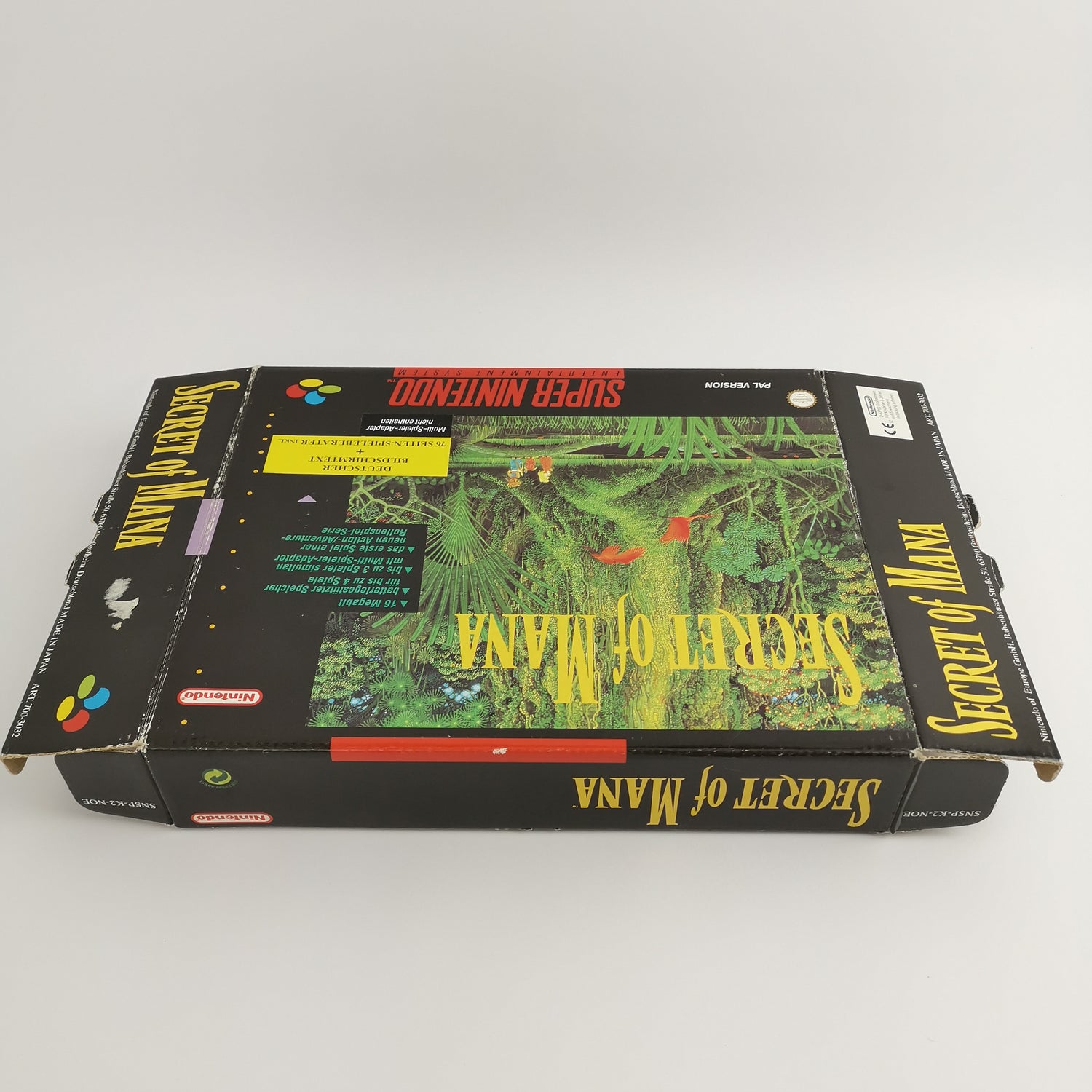 Super Nintendo Spiel : Secret of Mana Big Box | SNES RPG - CIB OVP - PAL NOE [3]