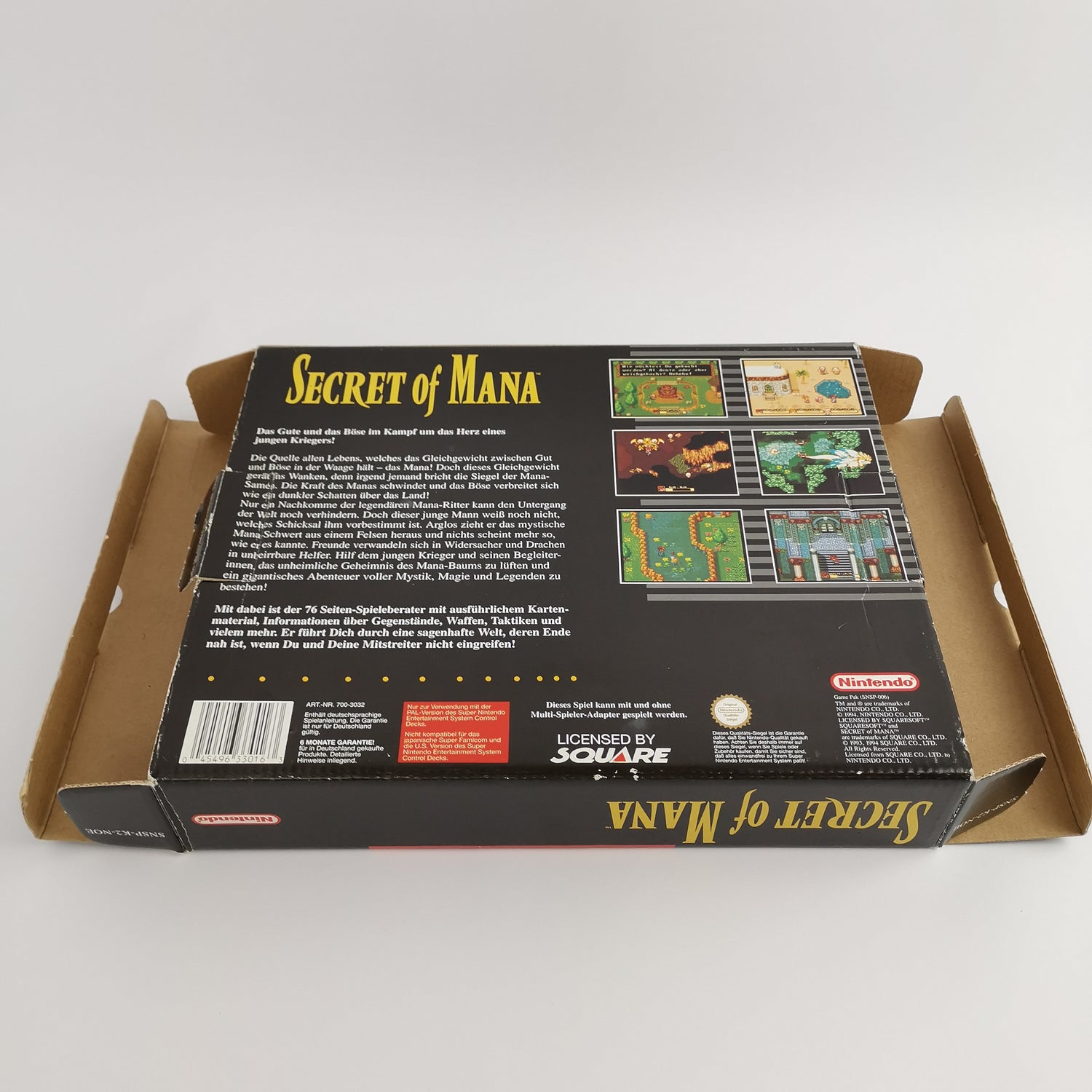Super Nintendo Spiel : Secret of Mana Big Box | SNES RPG - CIB OVP - PAL NOE [3]