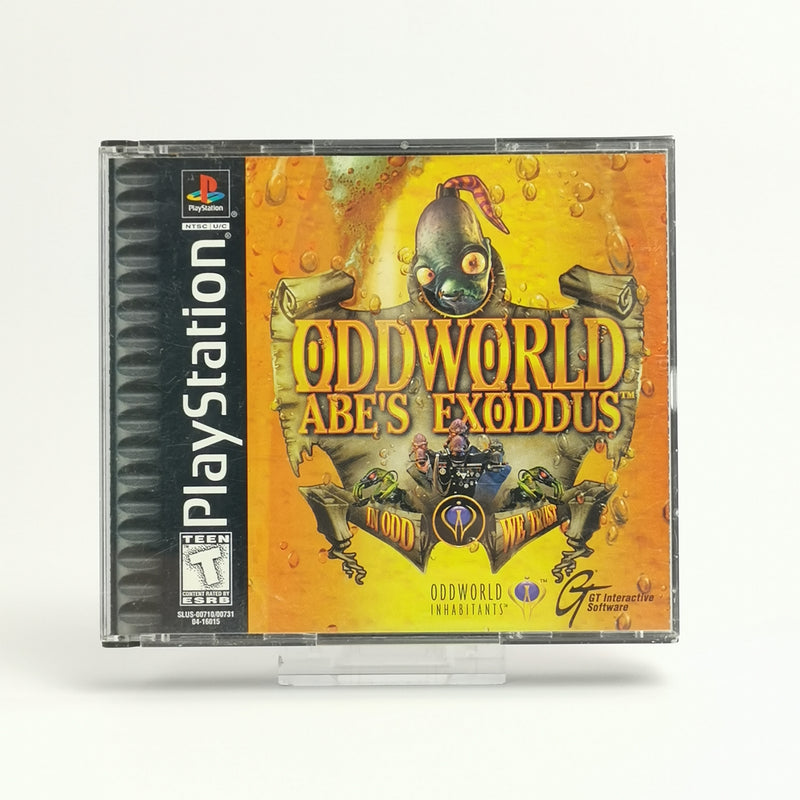 Sony Playstation 1 Spiel : Oddworld Abes Exodus | PS1 PSX - OVP NTSC-U/C USA