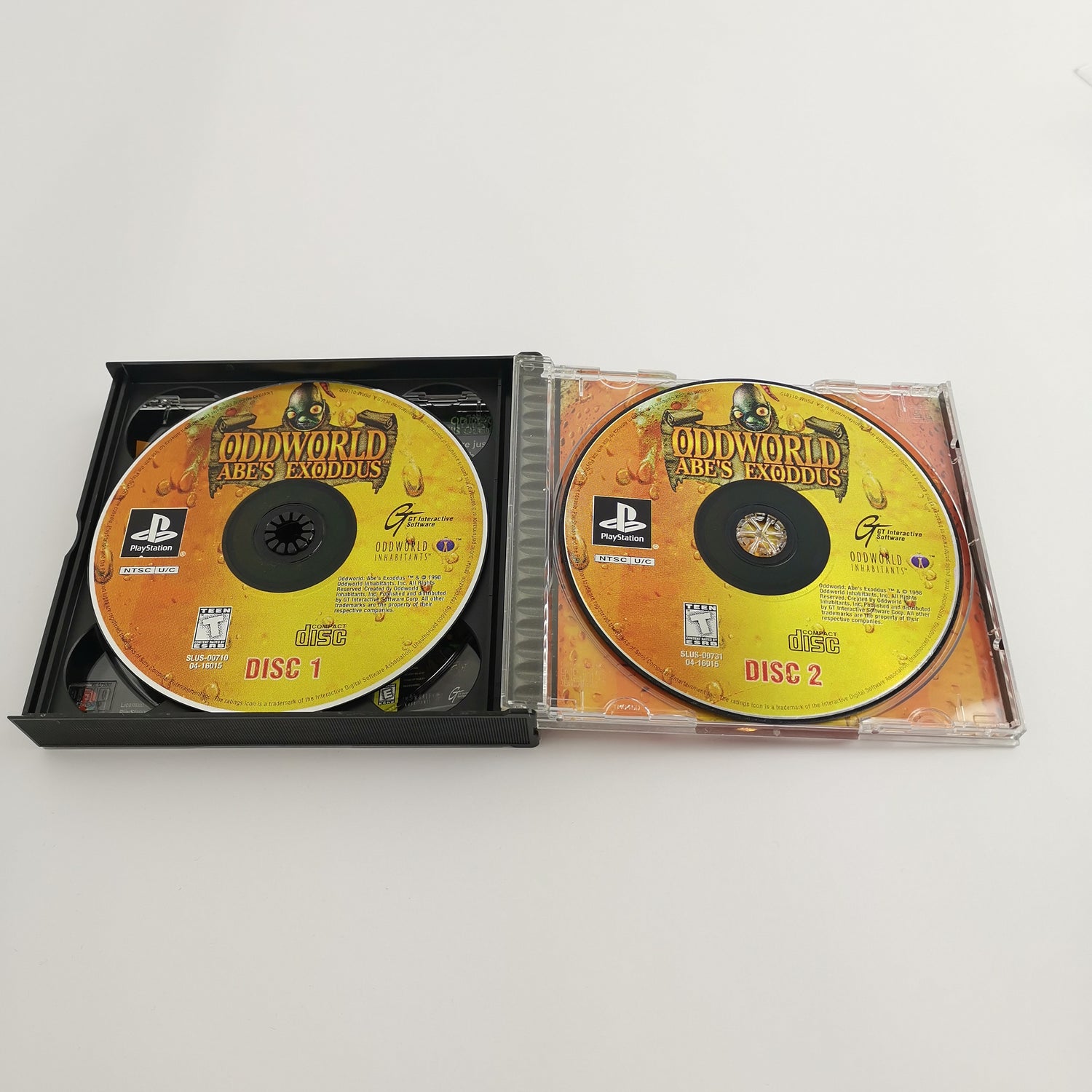 Sony Playstation 1 Game: Oddworld Abe's Exodus | PS1 PSX - OVP NTSC-U/C USA