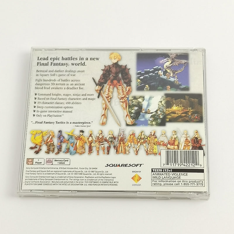 Sony Playstation 1 Spiel : Final Fantasy Tactics | PS1 PSX - OVP NTSC-U/C USA