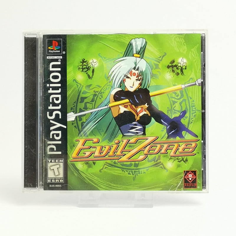 Sony Playstation 1 Spiel :  Evil Zone | PS1 PSX - OVP NTSC-U/C USA