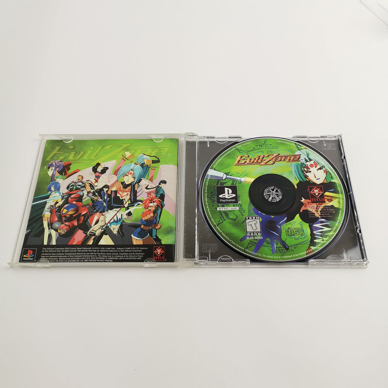 Sony Playstation 1 Spiel :  Evil Zone | PS1 PSX - OVP NTSC-U/C USA