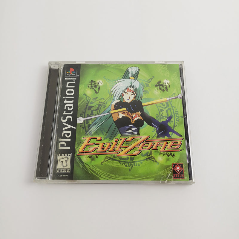 Sony Playstation 1 Spiel :  Evil Zone | PS1 PSX - OVP NTSC-U/C USA