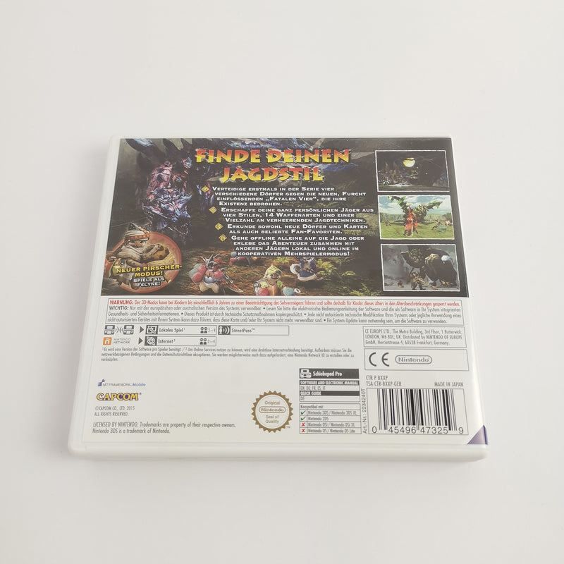 Nintendo 3DS Game: Monster Hunter Generations | 2DS compatible - OVP PAL