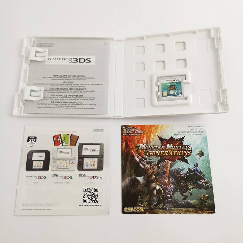 Nintendo 3DS Spiel : Monster Hunter Generations | 2DS kompatibel - OVP PAL