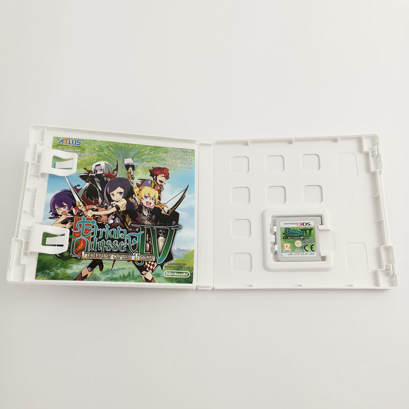 Nintendo 3DS Game: Etrian Odyssey IV Legends of The Titan | 2DS comp - original packaging PAL