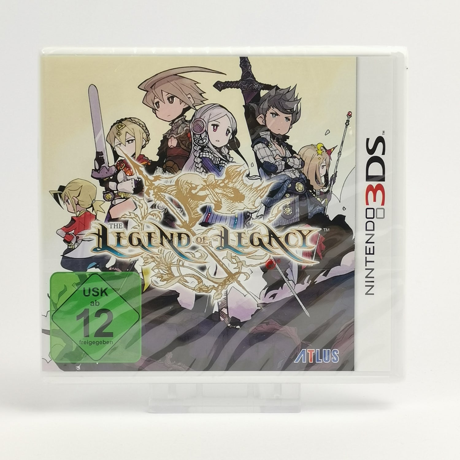 Nintendo 3DS game: The Legend of Legacy | 2DS comp - OVP PAL - NEW NEW SEALED
