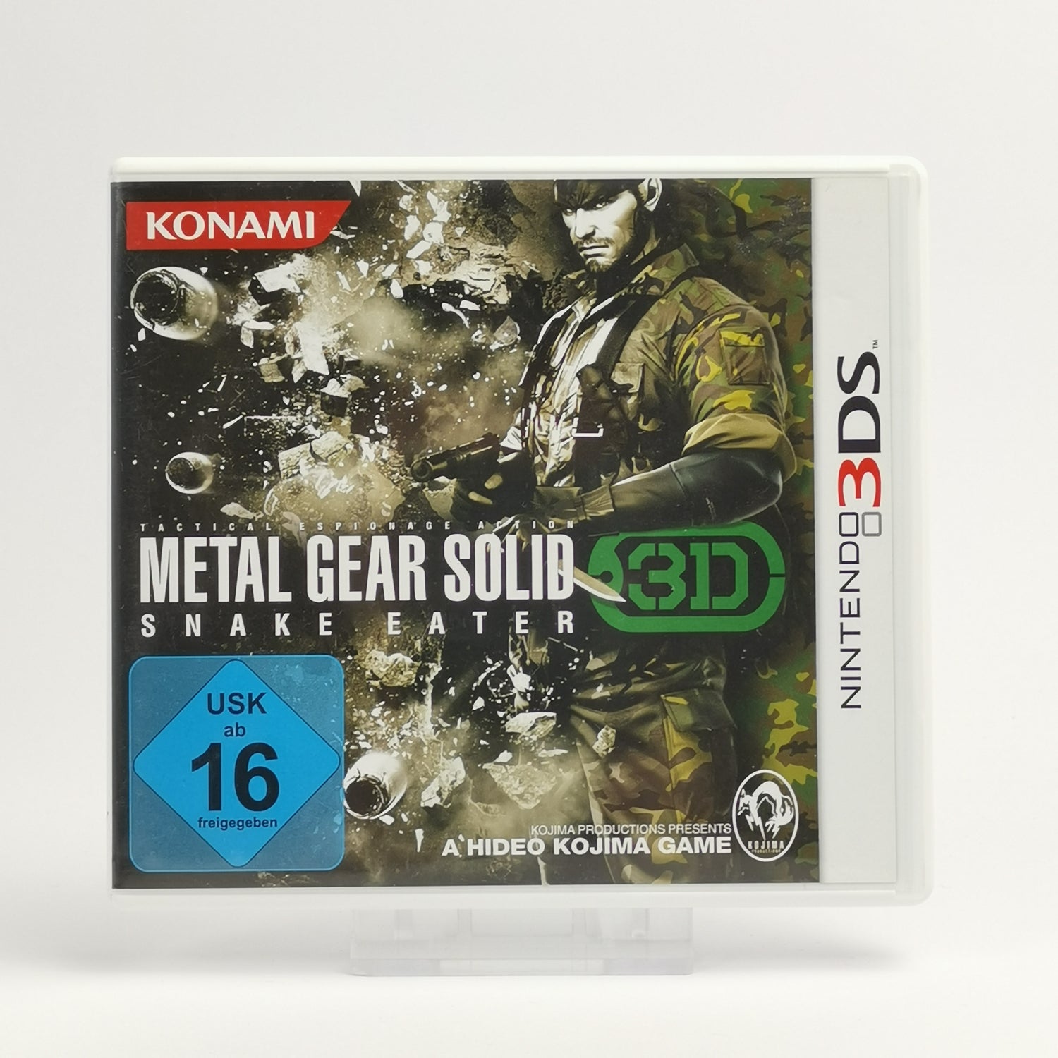 Nintendo 3DS Game: Metal Gear Solid Snake Eater | 2DS compatible - OVP PAL