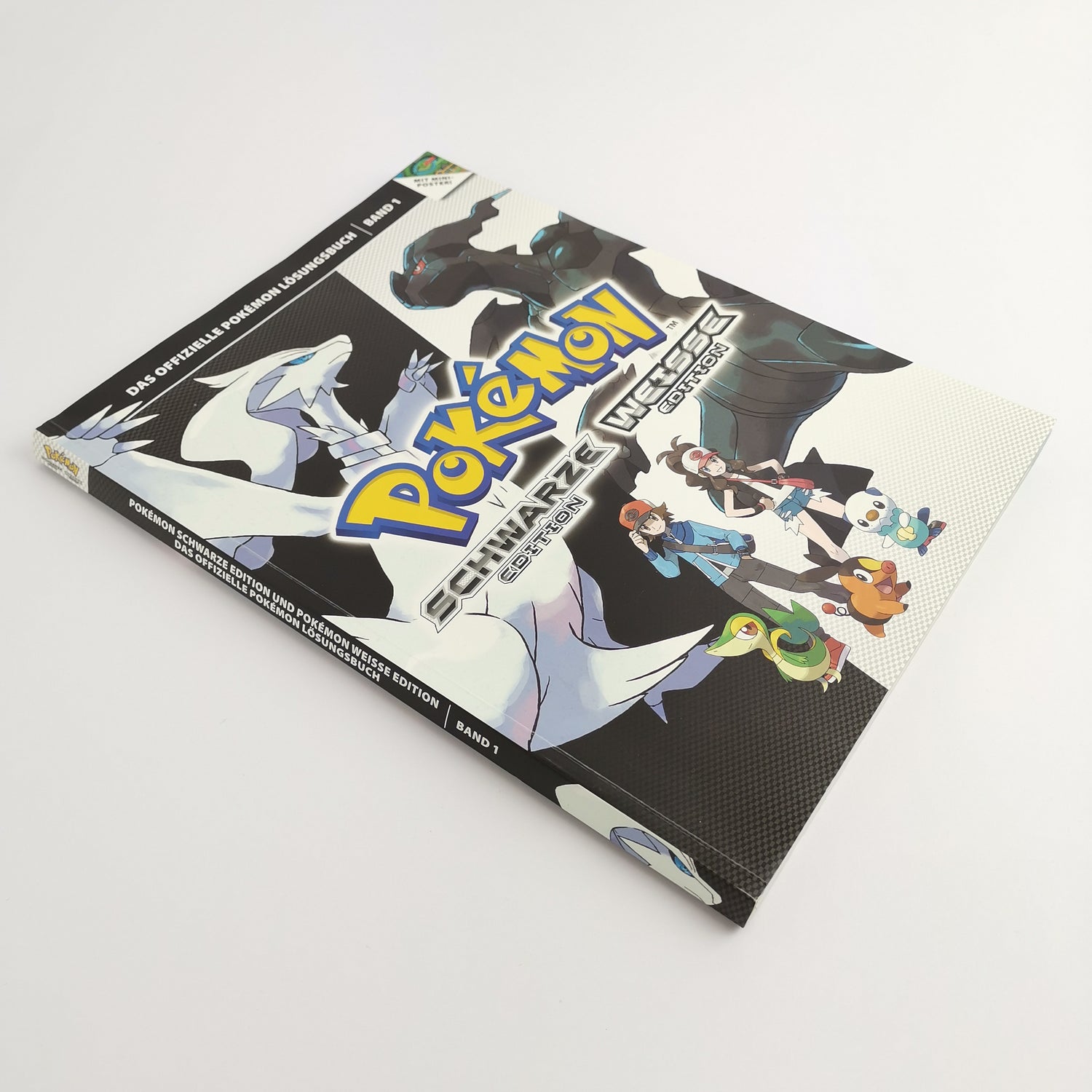Nintendo DS Spiele : Pokemon Weisse und schwarze Edition + Lösungsbuch | 2DS 3DS