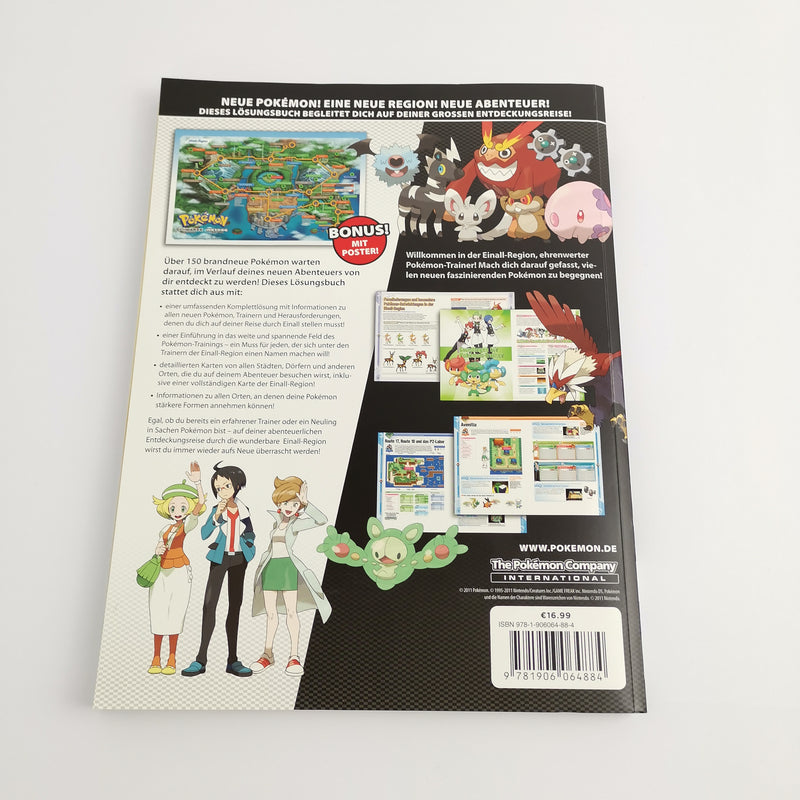 Nintendo DS Spiele : Pokemon Weisse und schwarze Edition + Lösungsbuch | 2DS 3DS