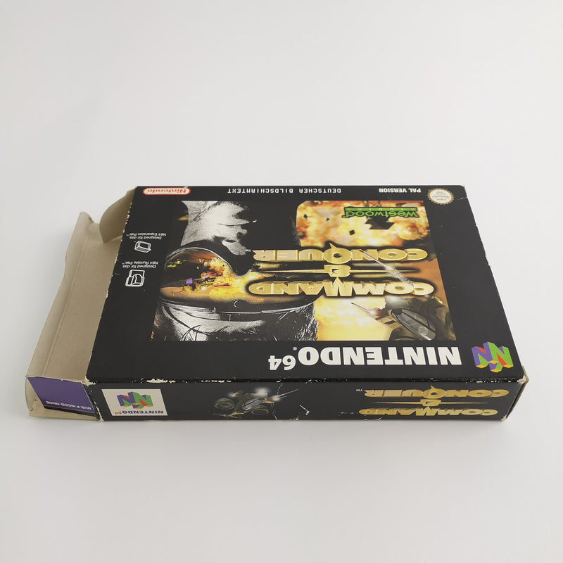 Nintendo 64 Game: Command &amp; Conquer | N64 Game - OVP PAL