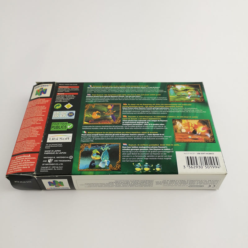 Nintendo 64 Spiel : Rayman 2 The Great Escape mit Karte | N64 Game - OVP PAL
