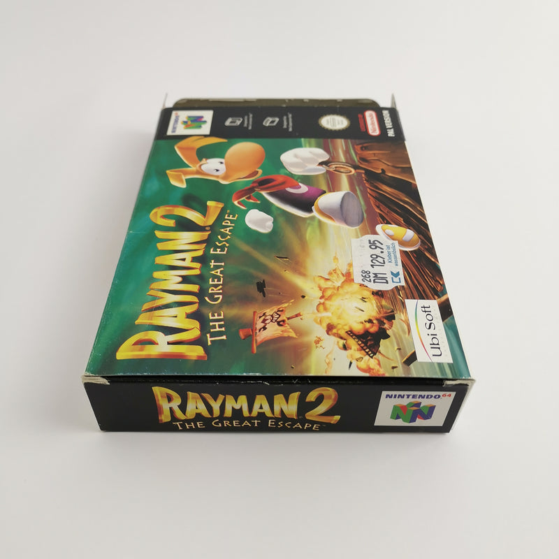 Nintendo 64 Spiel : Rayman 2 The Great Escape mit Karte | N64 Game - OVP PAL