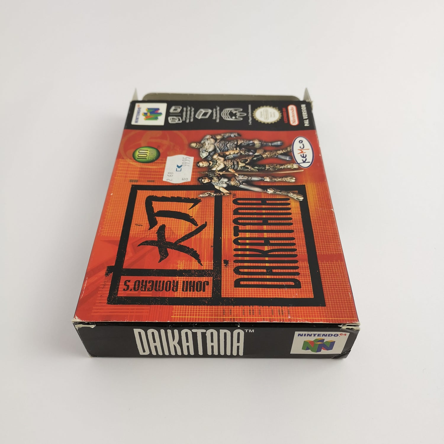 Nintendo 64 game: John Romero's DAIKATANA | N64 Game - OVP PAL Kemco