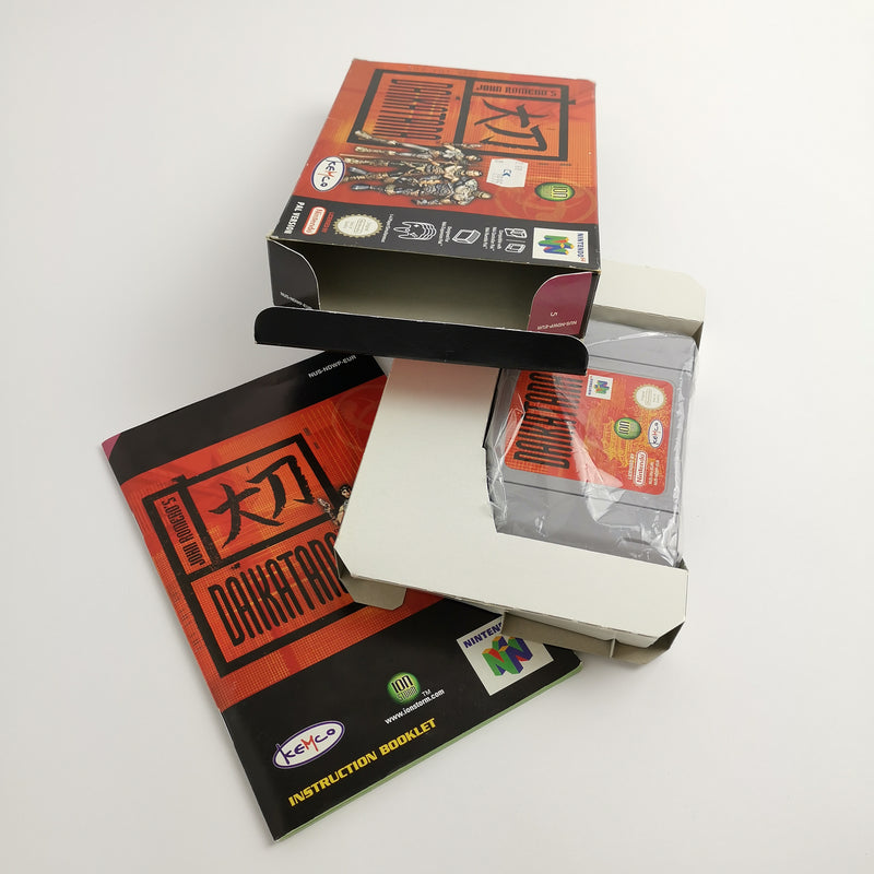 Nintendo 64 game: John Romero's DAIKATANA | N64 Game - OVP PAL Kemco
