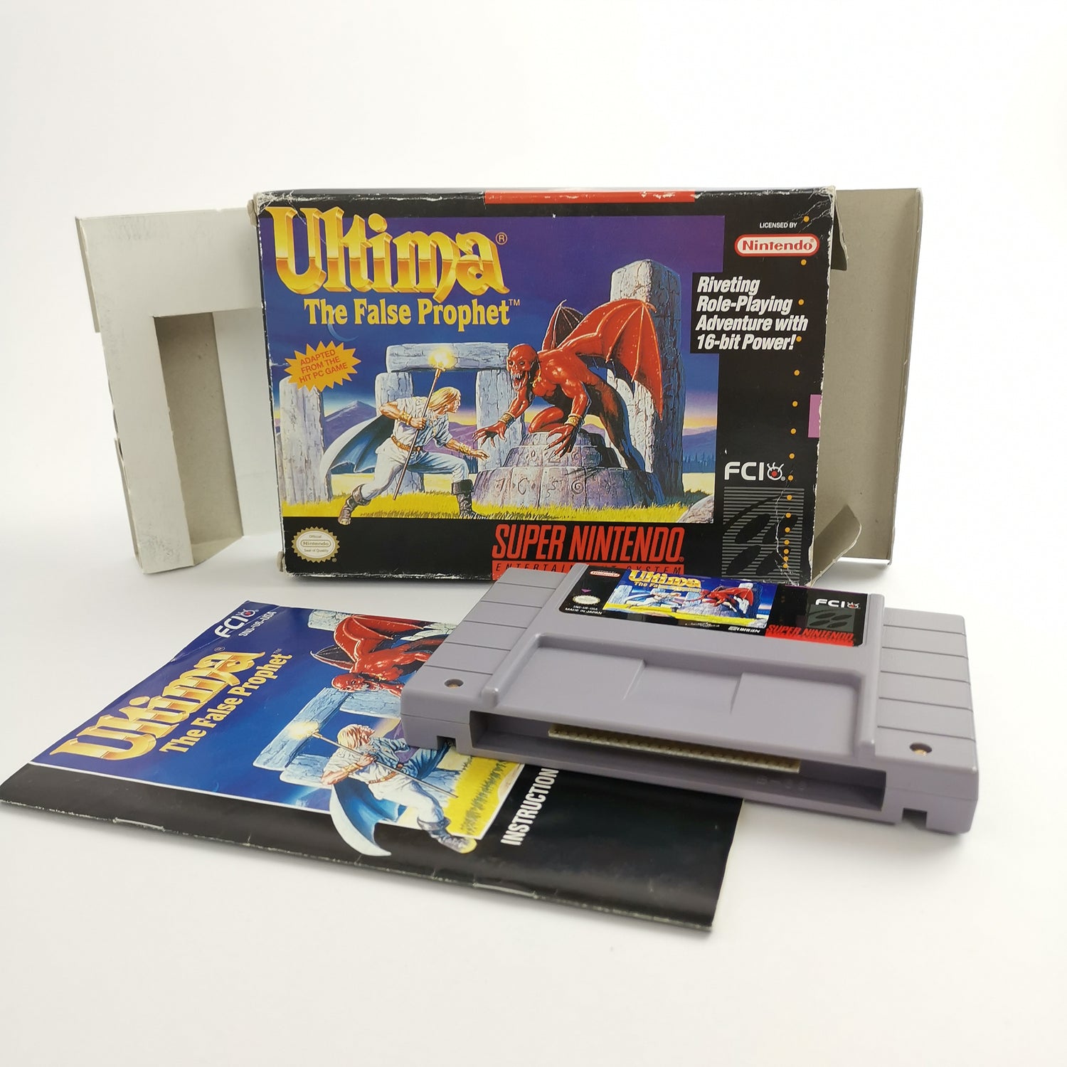 Super Nintendo Spiel : Ultima The False Prophet | SNES Game - OVP NTSC-U/C USA