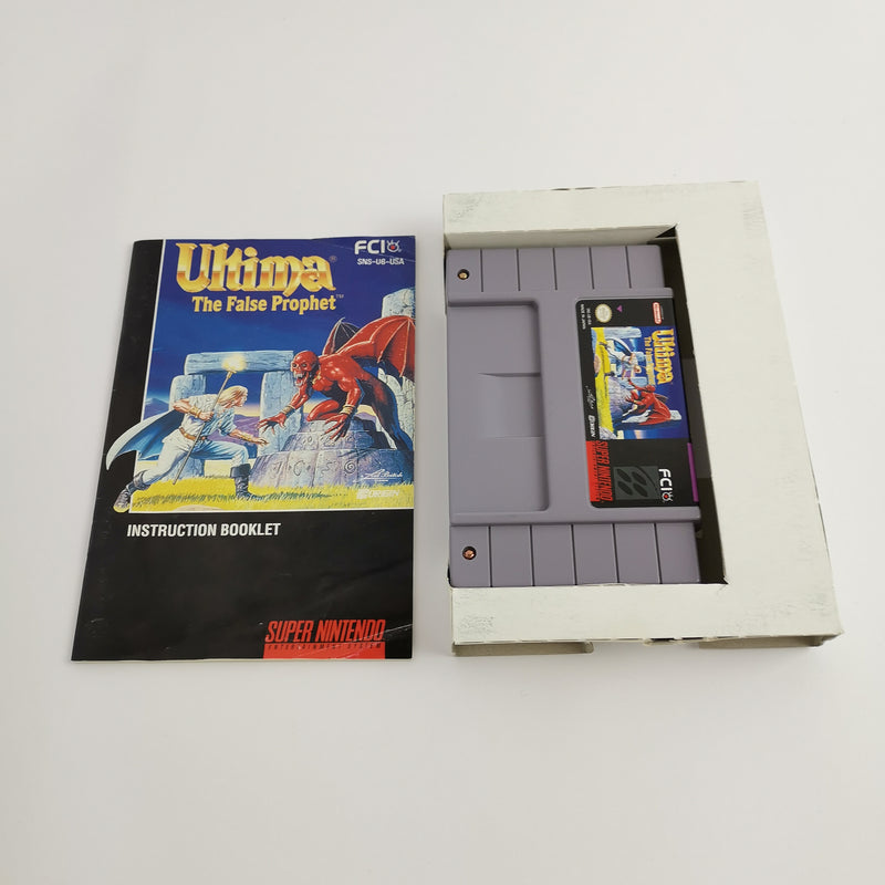 Super Nintendo Spiel : Ultima The False Prophet | SNES Game - OVP NTSC-U/C USA