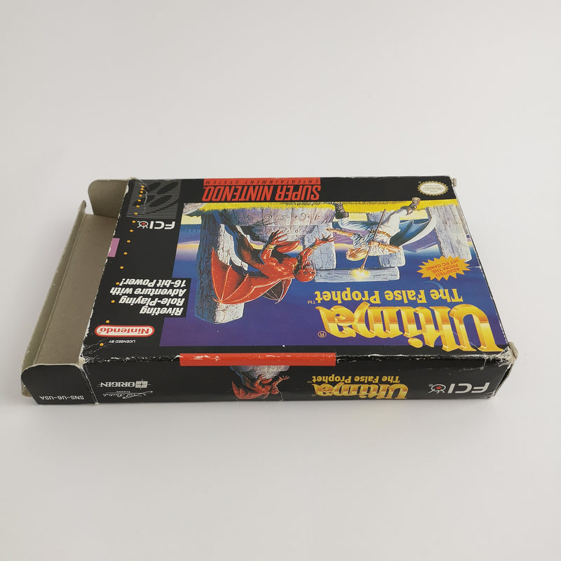 Super Nintendo Spiel : Ultima The False Prophet | SNES Game - OVP NTSC-U/C USA