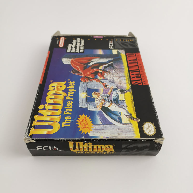 Super Nintendo Spiel : Ultima The False Prophet | SNES Game - OVP NTSC-U/C USA