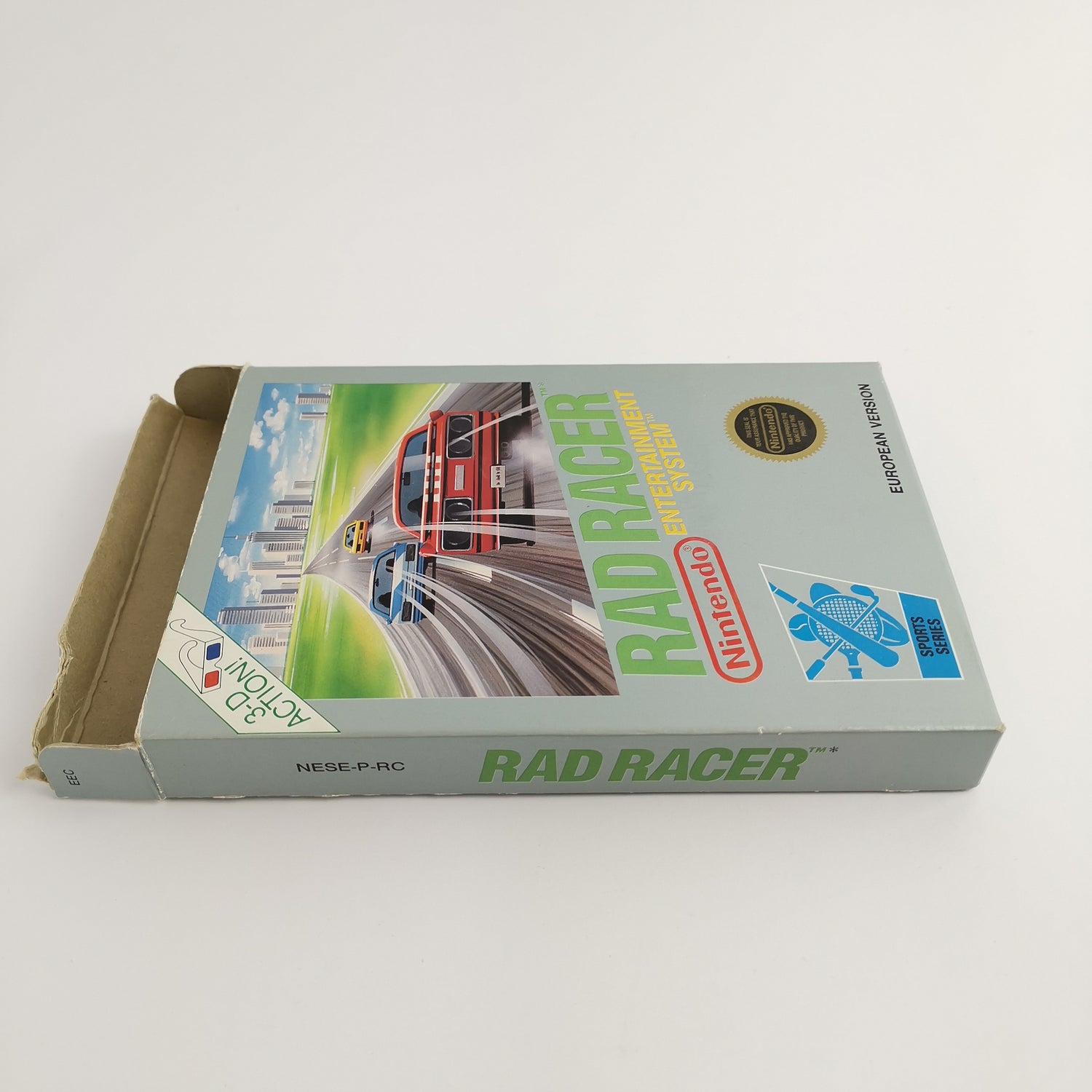 Nintendo Entertainment System Game : Rad Racer Sports Series | NES OVP PAL