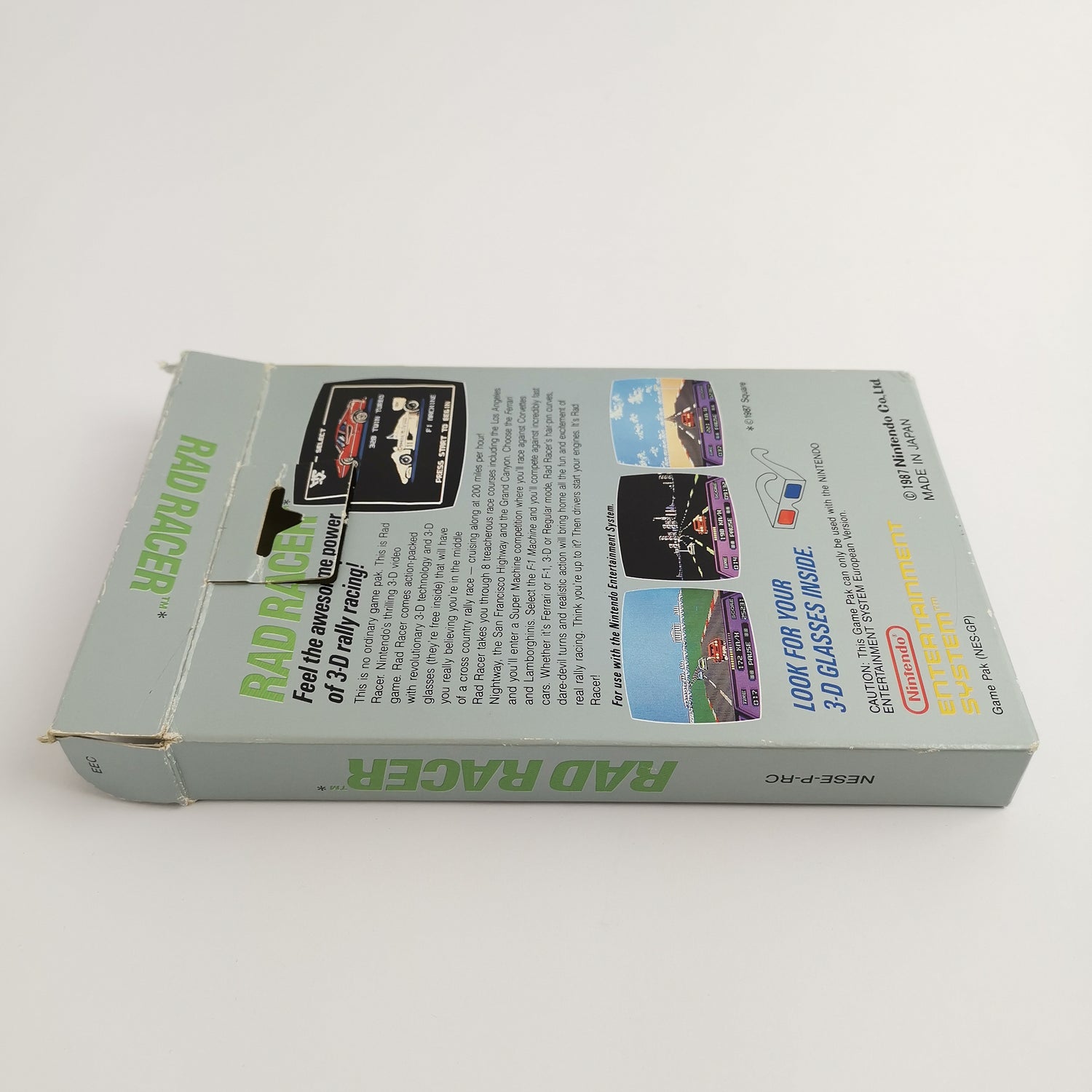 Nintendo Entertainment System Spiel : Rad Racer Sports Series | NES OVP PAL