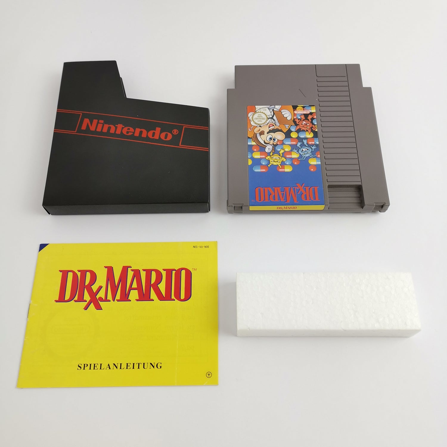 Nintendo Entertainment System Game: Dr. Mario Tetris | NES OVP PAL