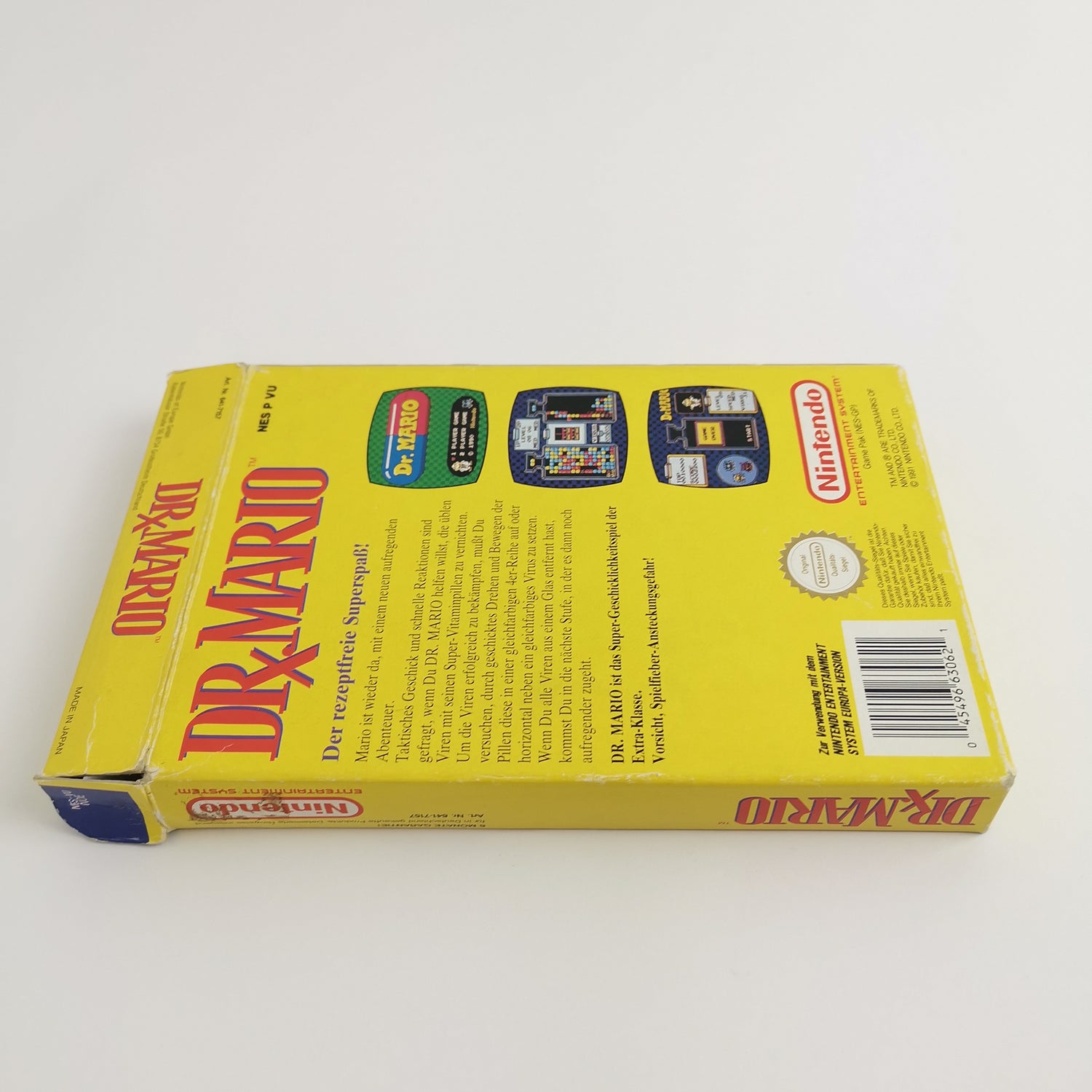 Nintendo Entertainment System Game: Dr. Mario Tetris | NES OVP PAL