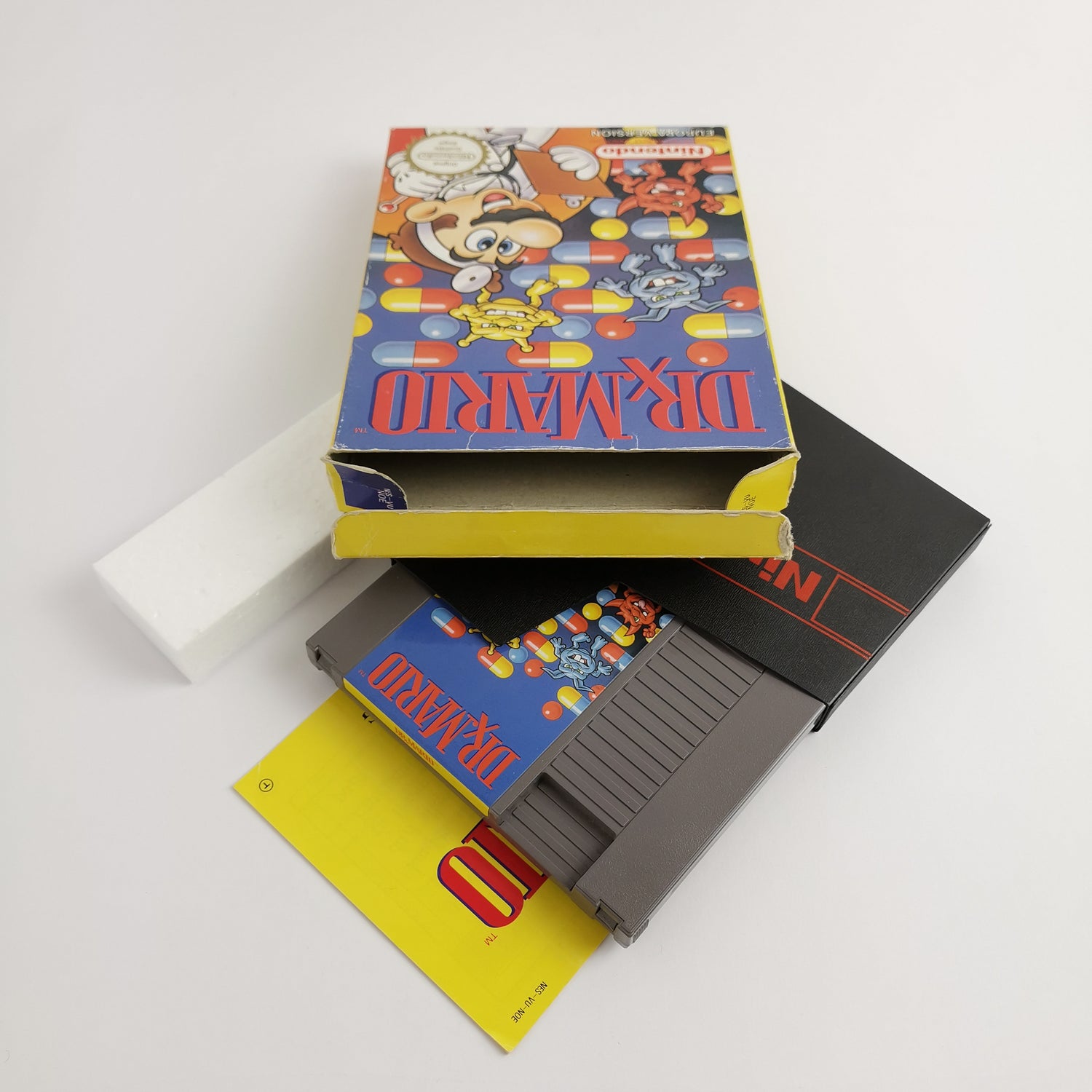Nintendo Entertainment System Spiel : Dr. Mario Tetris | NES OVP PAL