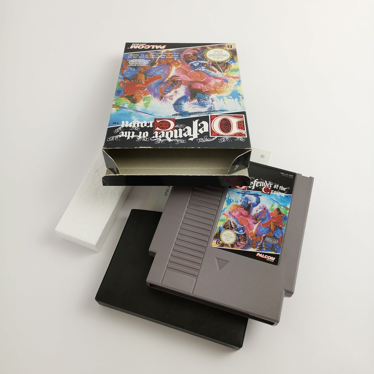 Nintendo Entertainment System Game: Defender of the Crown | NES OVP PAL
