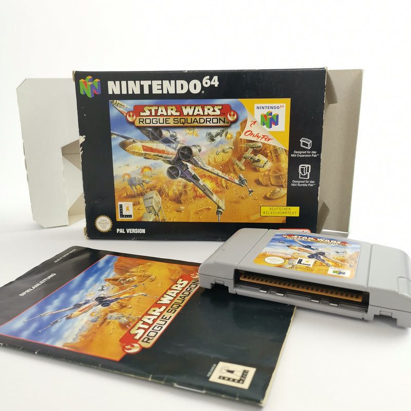 Nintendo 64 Spiel : Star Wars Rogue Squadron | N64 OVP - PAL Version
