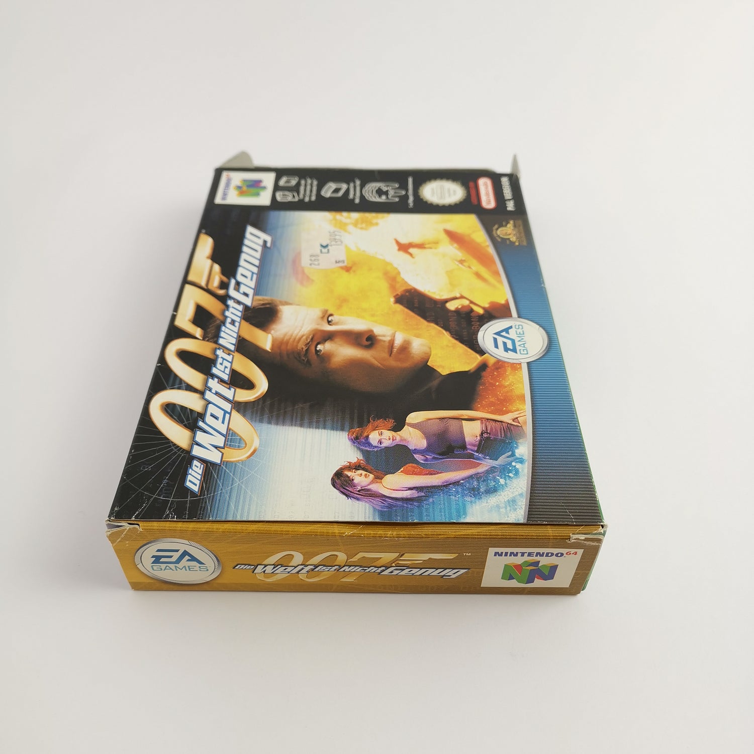 Nintendo 64 Game: 007 The World Is Not Enough James Bond | N64 OVP PAL USK18