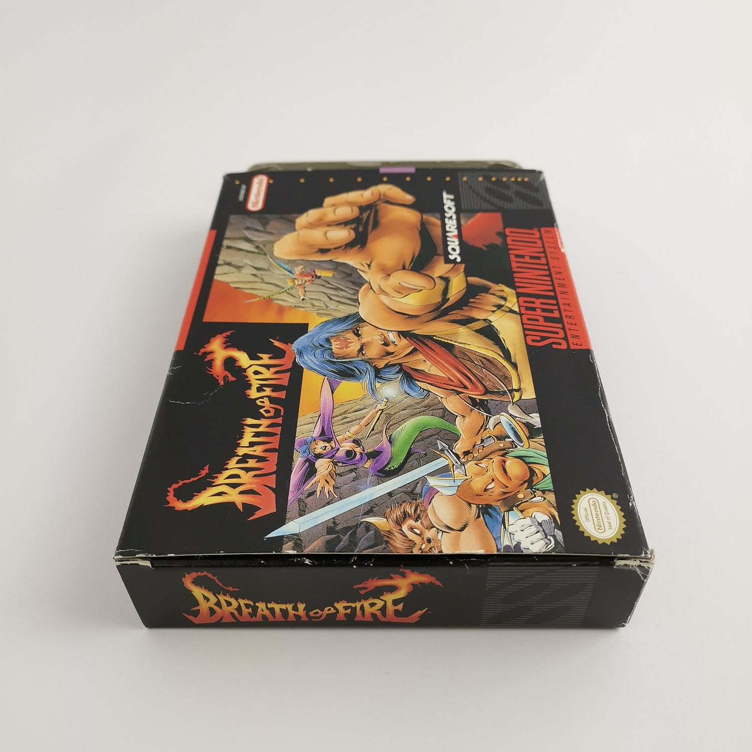Super Nintendo game: Breath of Fire with 2 cards | SNES OVP - NTSC-U/C USA