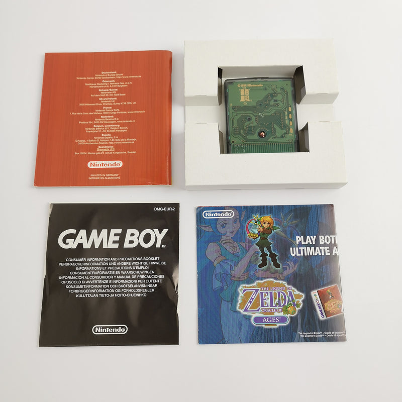 Nintendo Game Boy Color Game: The Legend of Zelda Oracle of Seasons | GBC original packaging