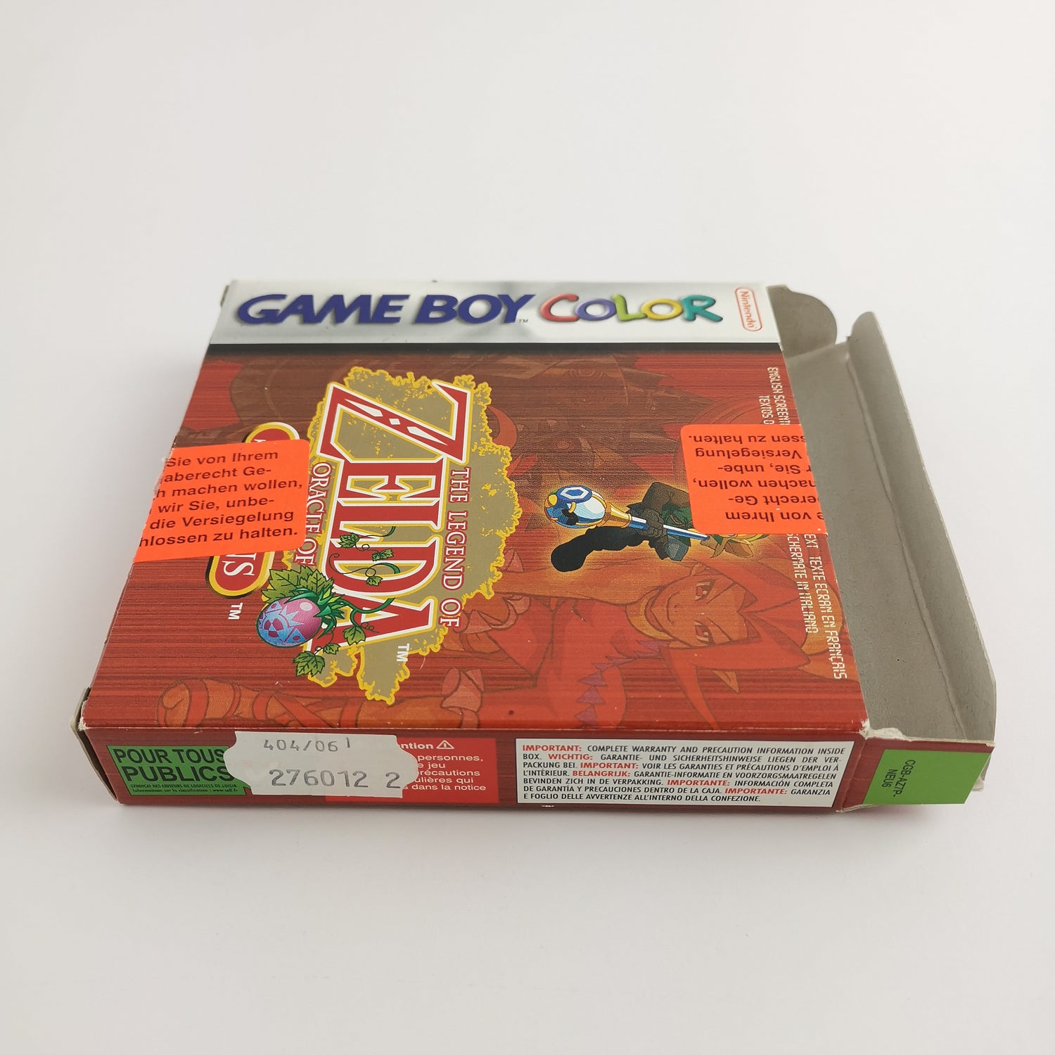 Nintendo Game Boy Color Spiel : The Legend of Zelda Oracle of Seasons | GBC OVP