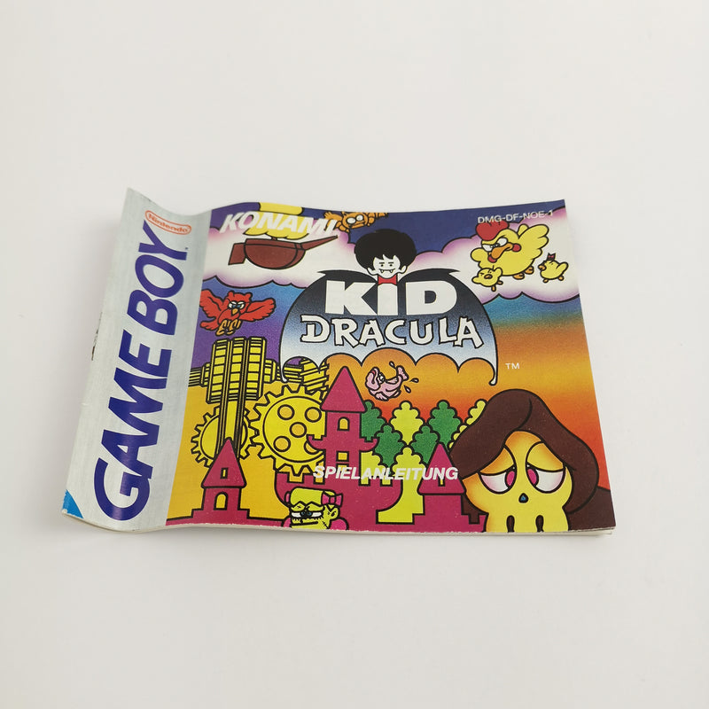 Nintendo Game Boy Classic Spiel : KID Dracula | Gameboy OVP - PAL Konami