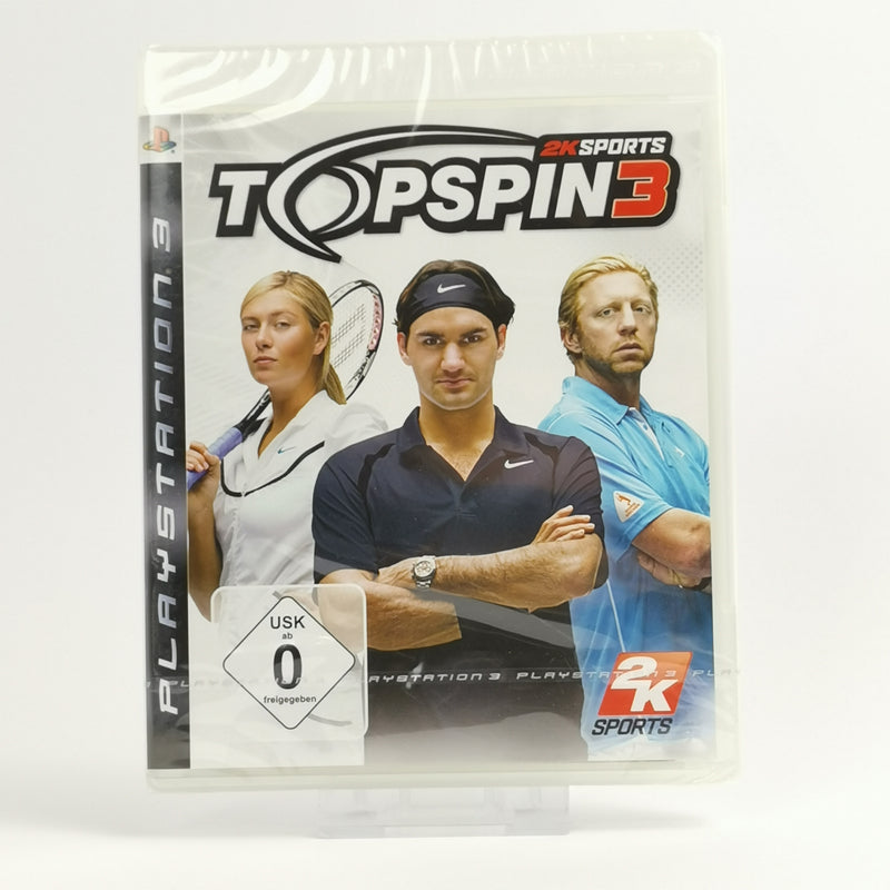 Sony Playstation 3 Game: Topspin 3 Tennis | Original packaging PS3 game - NEW NEW SEALED