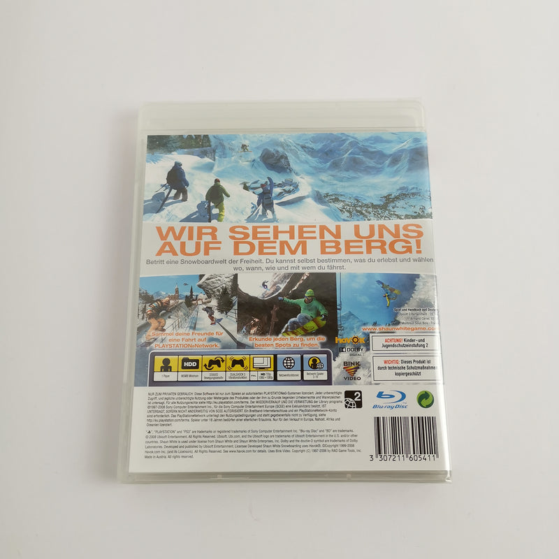 Sony Playstation 3 Spiel : Shaun White Snowboarding | PS3 Game - NEU NEW SEALED