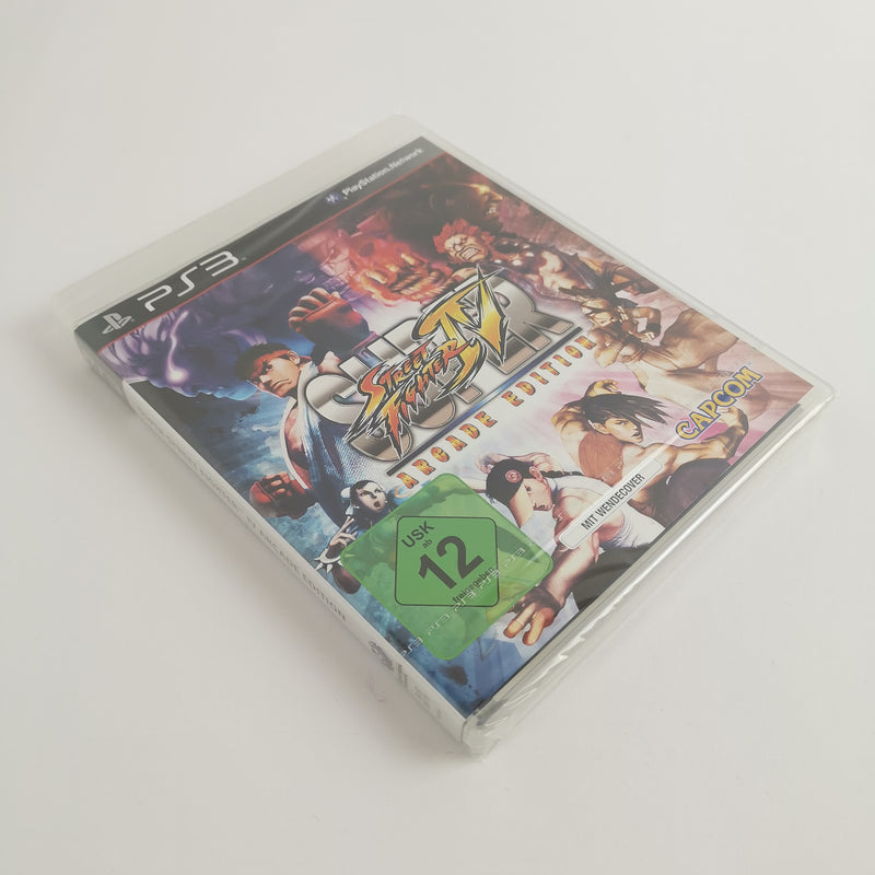 Sony Playstation 3 Spiel : Super Street Fighter IV Arcade Edition PS3 NEU SEALED