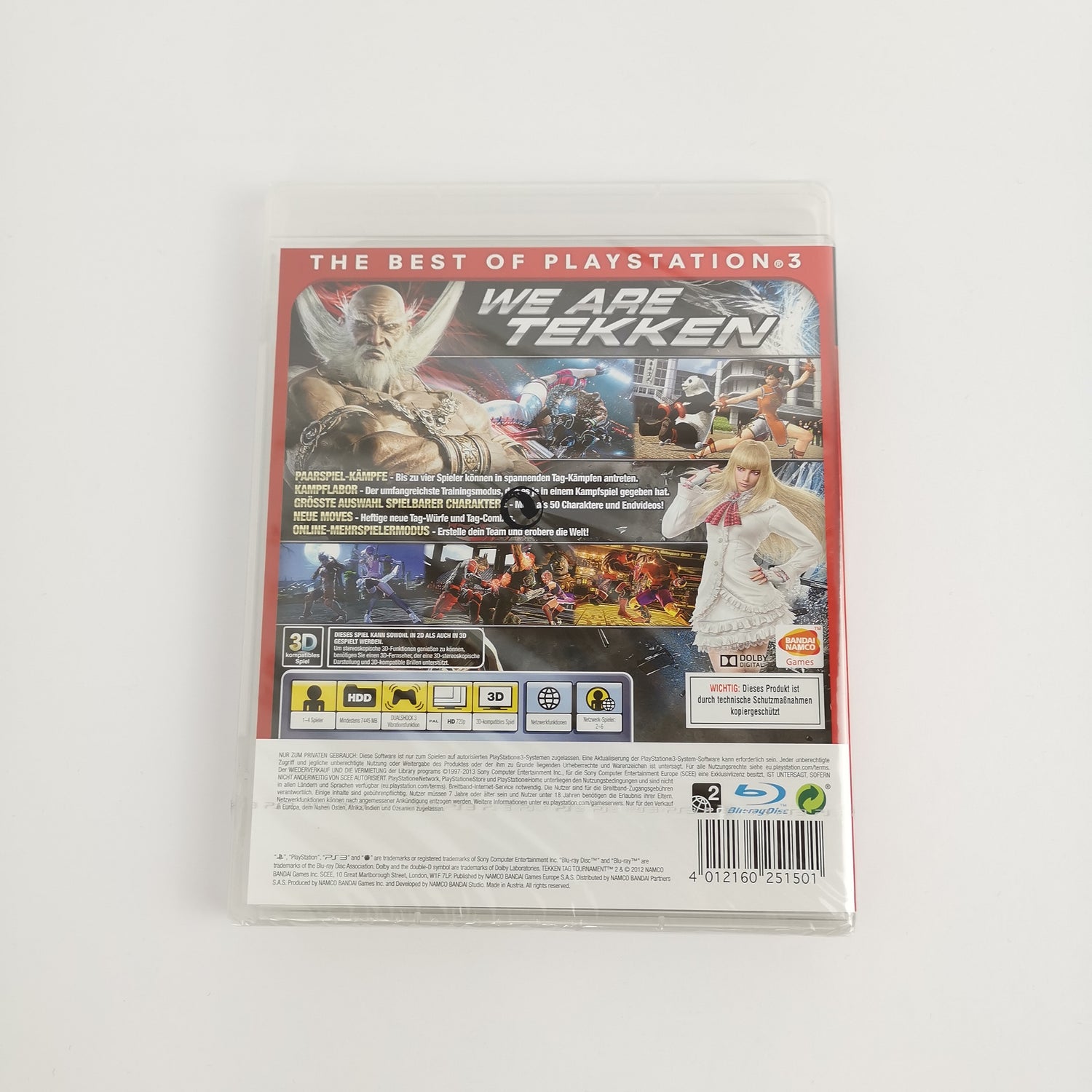 Sony Playstation 3 Spiel : Tekken Tag Tournament 2 | PS3 Essentials - NEU SEALED