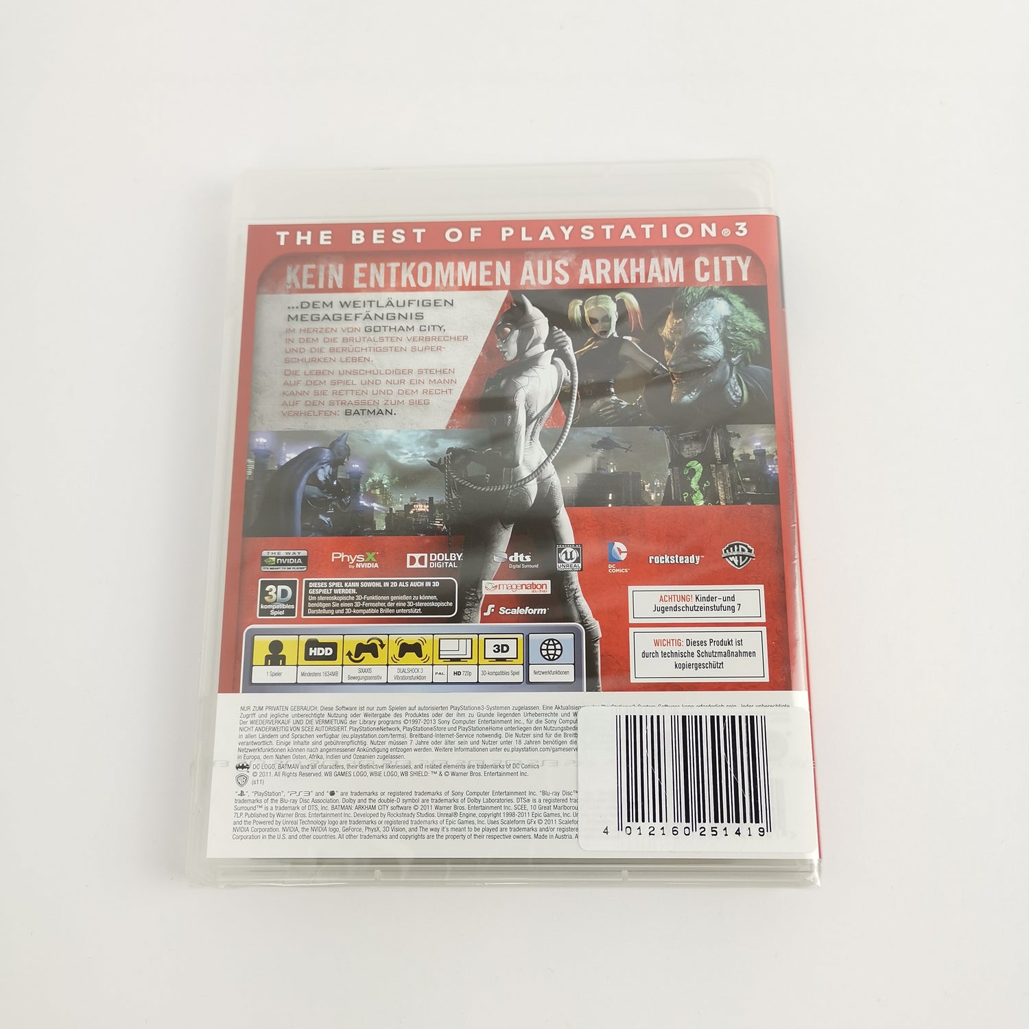 Sony Playstation 3 Spiel : Batman Arkham City | PS3 Essentials - NEU NEW SEALED