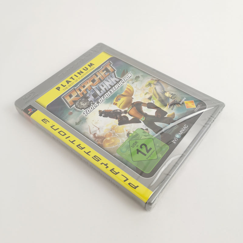 Sony Playstation 3 Game: Ratchet &amp; Clank Tools of Destruction PS3 Platinum NEW